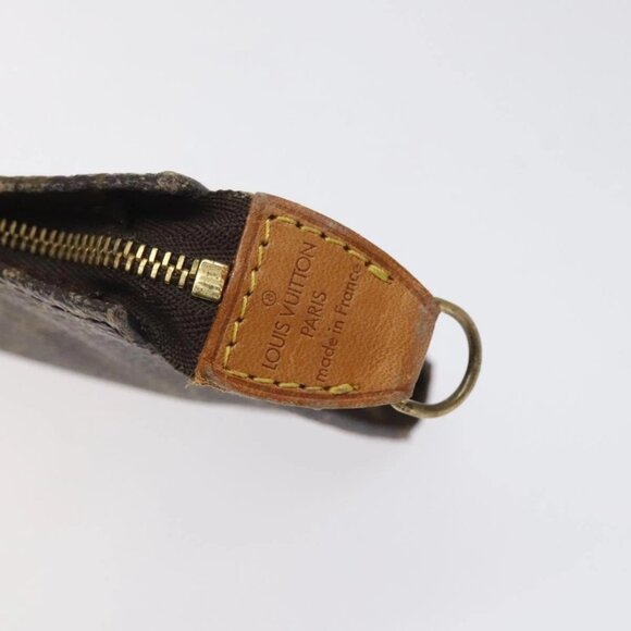 LOUIS VUITTON Monogram Bucket GM Pouch Accessory Pouch LV Auth - Picture 15 of 16